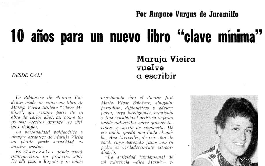 10 a&ntilde;os para un nuevo libro "Clave M&iacute;nima"